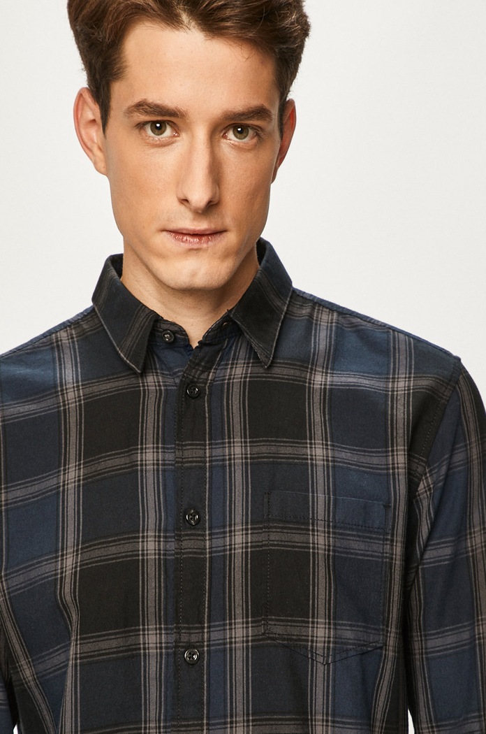 Tom Tailor Denim - Koszula 1013529 czarny