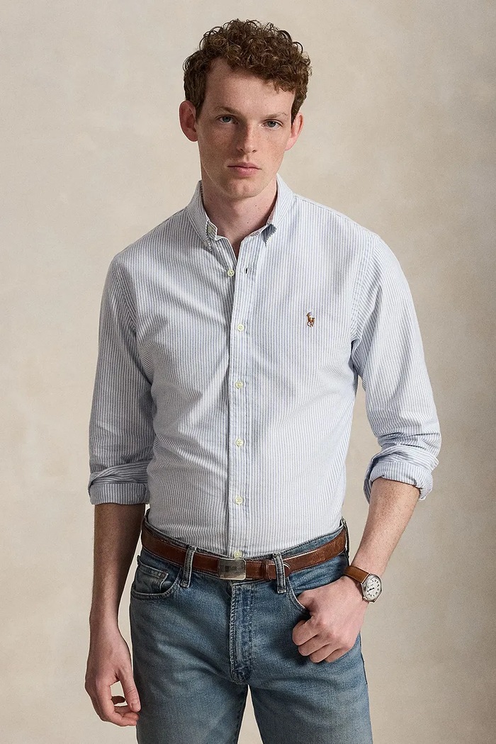 Polo Ralph Lauren - Koszula 710549084009 wzorzyste niebieski 710549084009