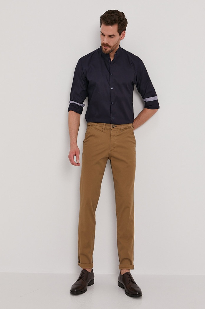 Odzież Selected Homme Koszula 16075810 granatowy