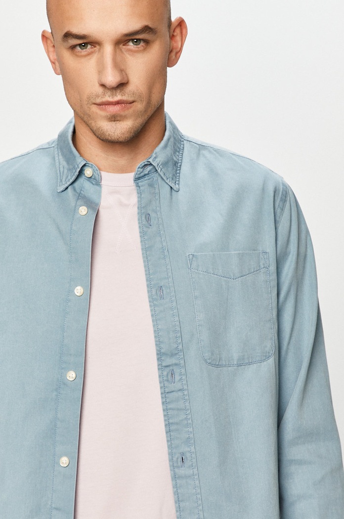 Jack & Jones - Košeľa jednofarebný fialová 12181600