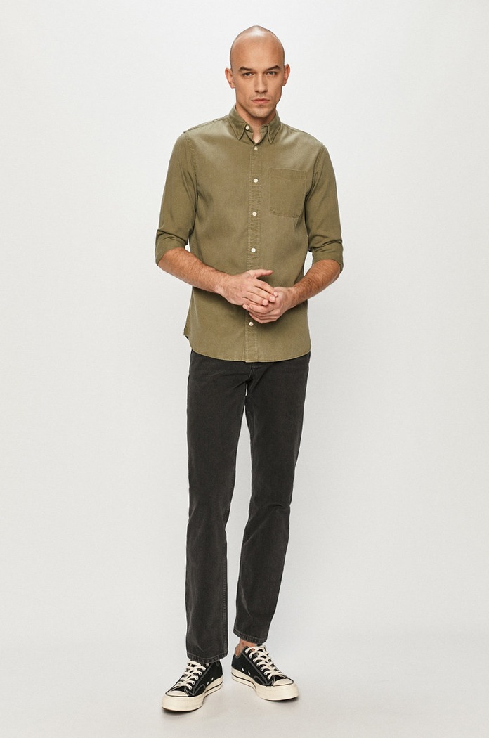 Odzież Jack & Jones Koszula 12181600 zielony