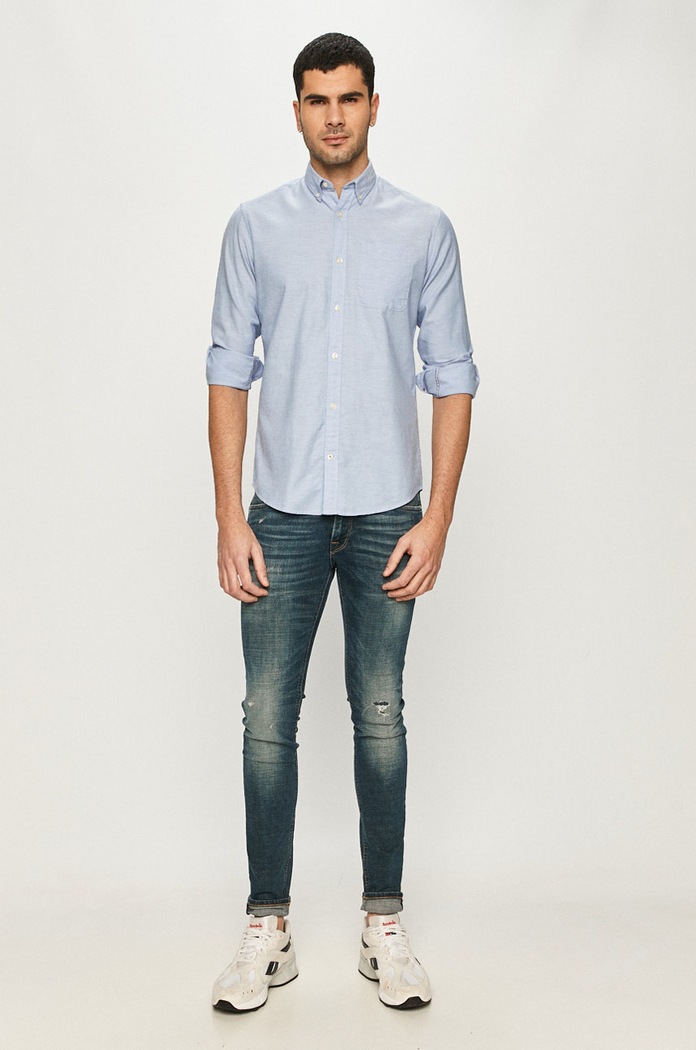 Oblečenie Jack & Jones - Košeľa 12182486 fialová
