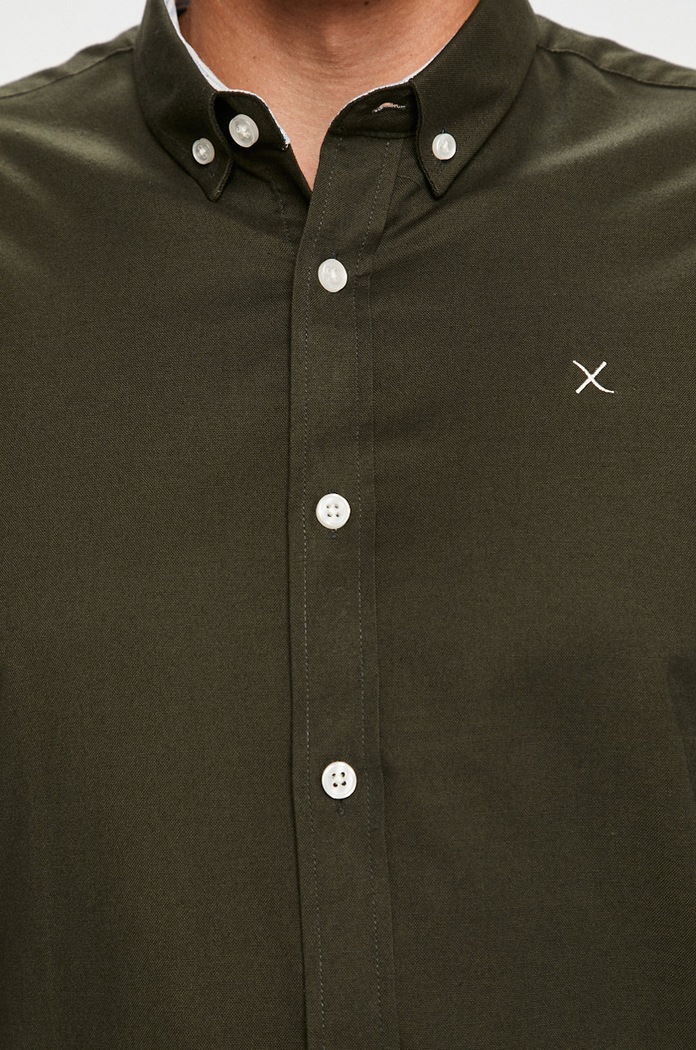 Îmbrăcăminte Clean Cut Copenhagen - Camasa CC1482.Army verde