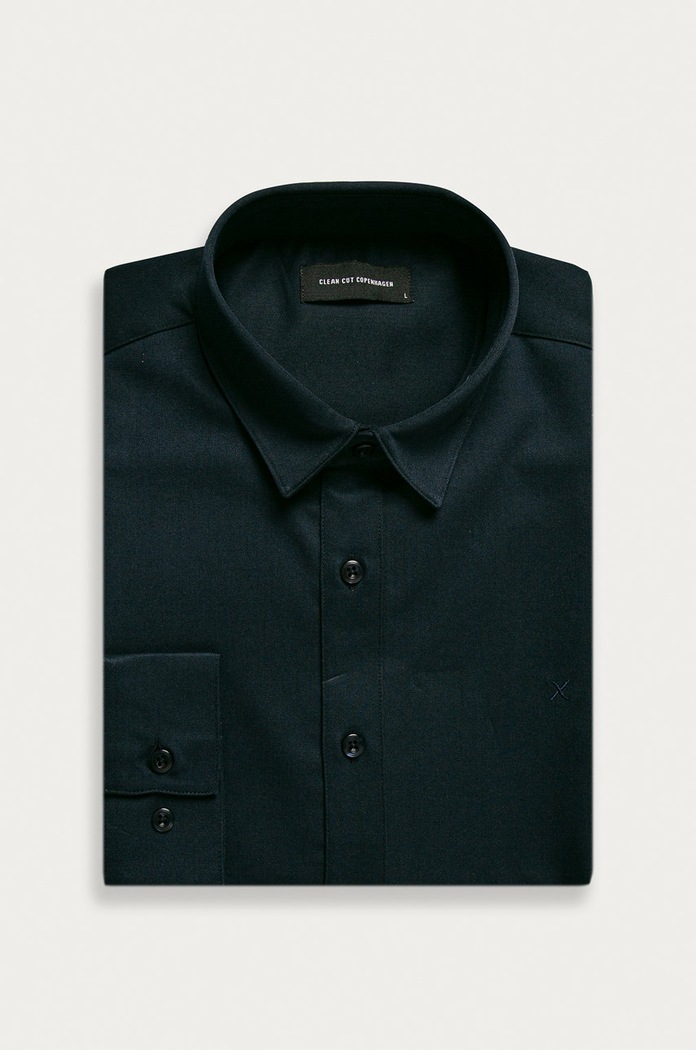Clean Cut Copenhagen Koszula granatowy CC1760.Navy02