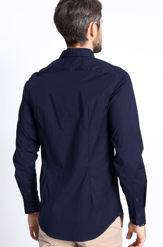 Ρούχα Tommy Hilfiger Πουκάμισο 867894704 σκούρο μπλε