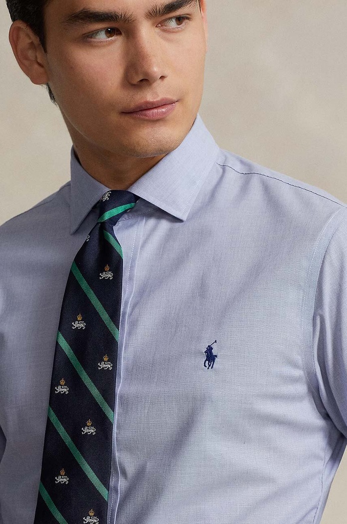 Odzież Polo Ralph Lauren - Koszula 712827064001 712827064001 niebieski