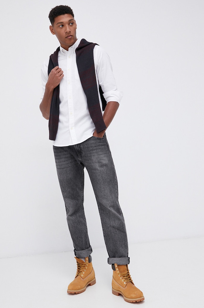 Odzież Premium by Jack&Jones Koszula 12192150 biały