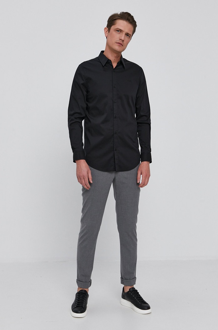 Oblečení Košile Guess SUNSET M1YH20.W7ZK1 černá
