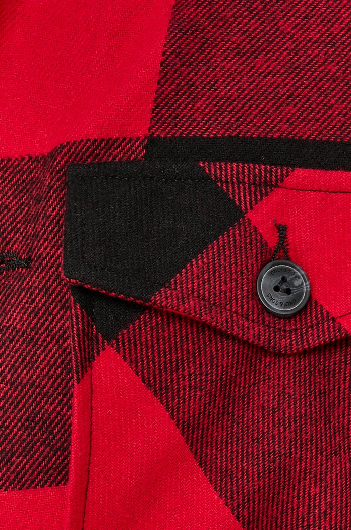 Only & Sons Koszula bawełniana 22019854 czerwony AA00