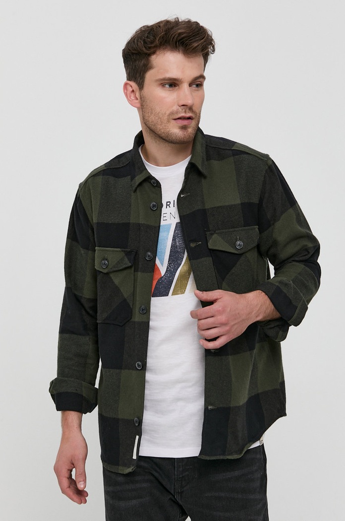 Only & Sons Koszula bawełniana 22019854 zielony AA00