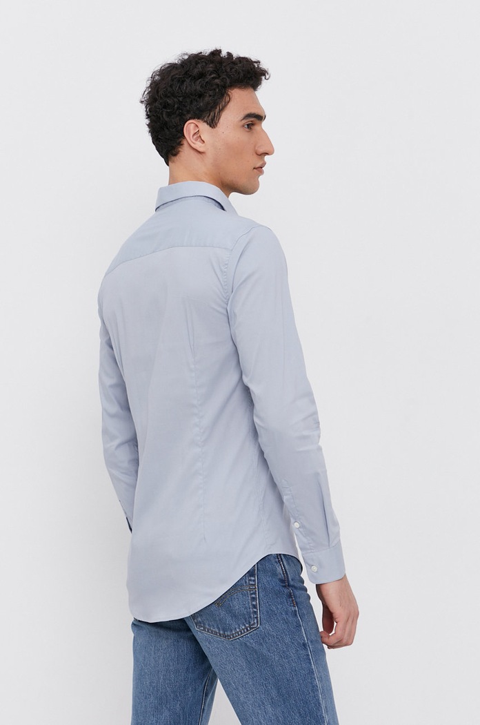 Oblečenie Košeľa Emporio Armani 8N1C09.1NI9Z modrá