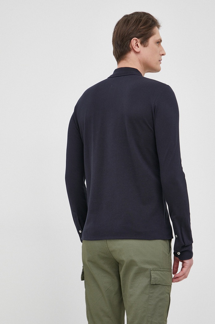 Îmbrăcăminte Marc O'Polo Camasa din bumbac M21204755024 bleumarin