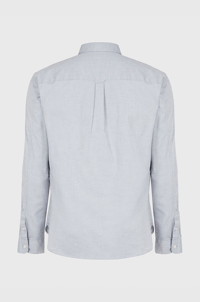 Košile AllSaints MS256U šedá