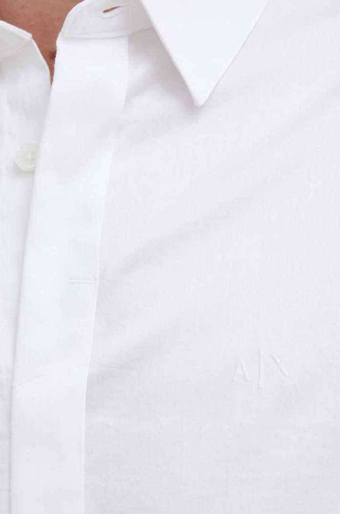 Košeľa Armani Exchange 8NZCBD.ZN10Z.NOS biela