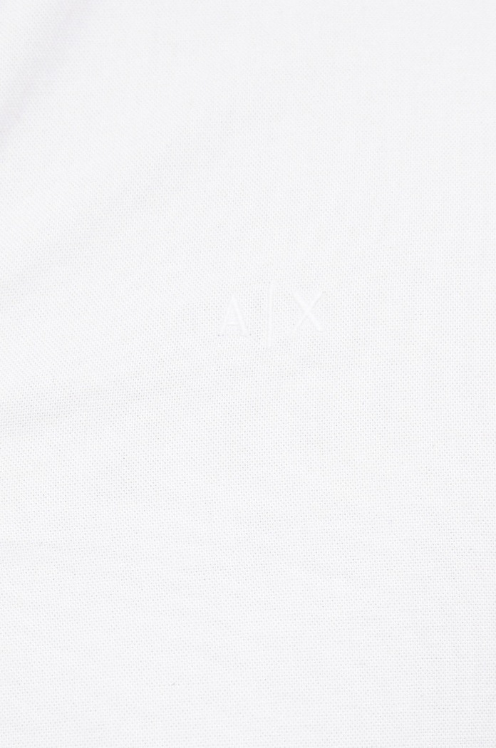 Bavlnená košeľa Armani Exchange 8NZCGB.Z8ANZ.NOS biela