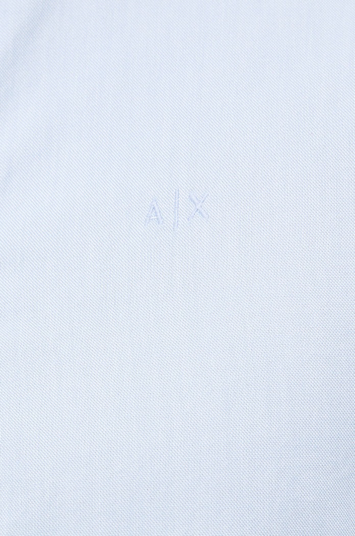 Košile Armani Exchange 8NZCGB.Z8ANZ.NOS modrá AA00