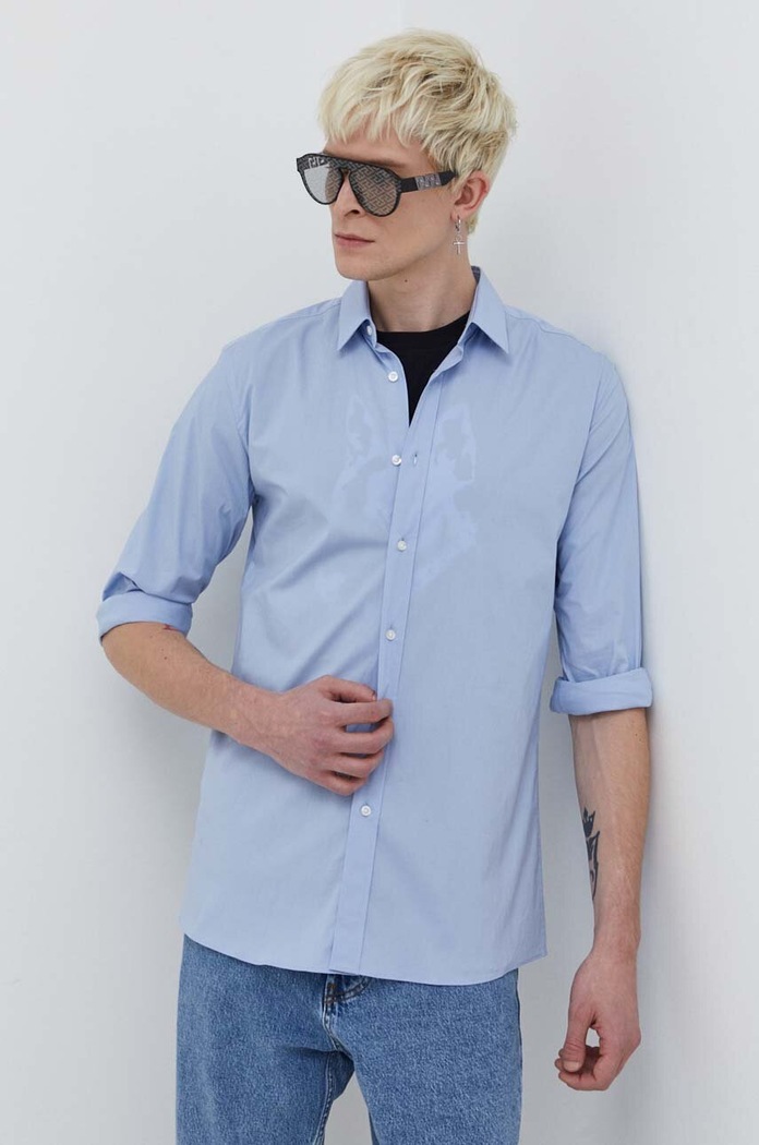 Сорочка HUGO Elisha02 блакитний 50479396