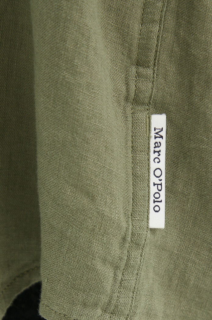 Marc O'Polo koszula lniana M23742842158 zielony AA00