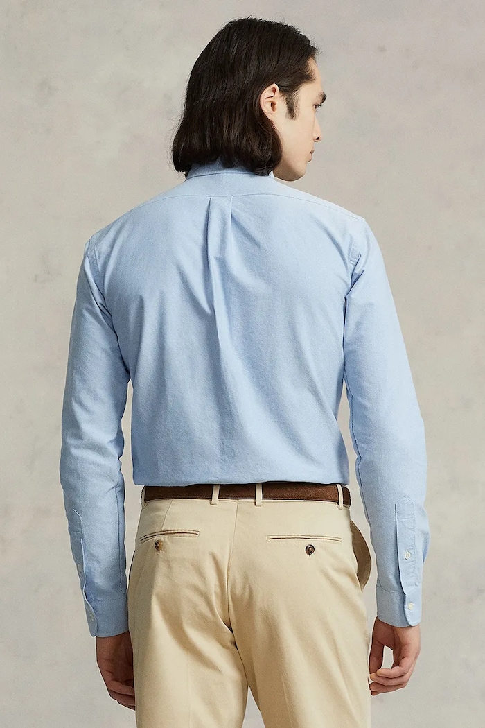 Polo Ralph Lauren camasa din bumbac 710792041 albastru AA00
