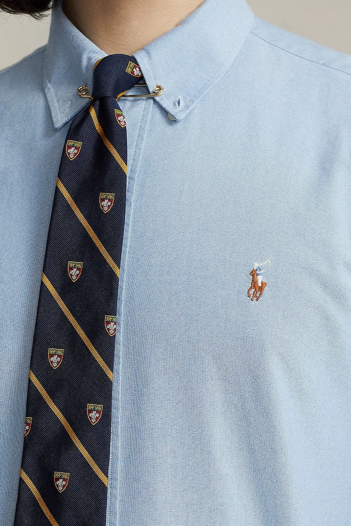 Polo Ralph Lauren camasa din bumbac albastru 710792041