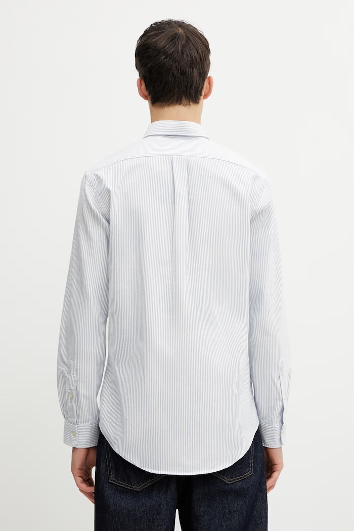 Clothing Polo Ralph Lauren cotton shirt 710792041 blue