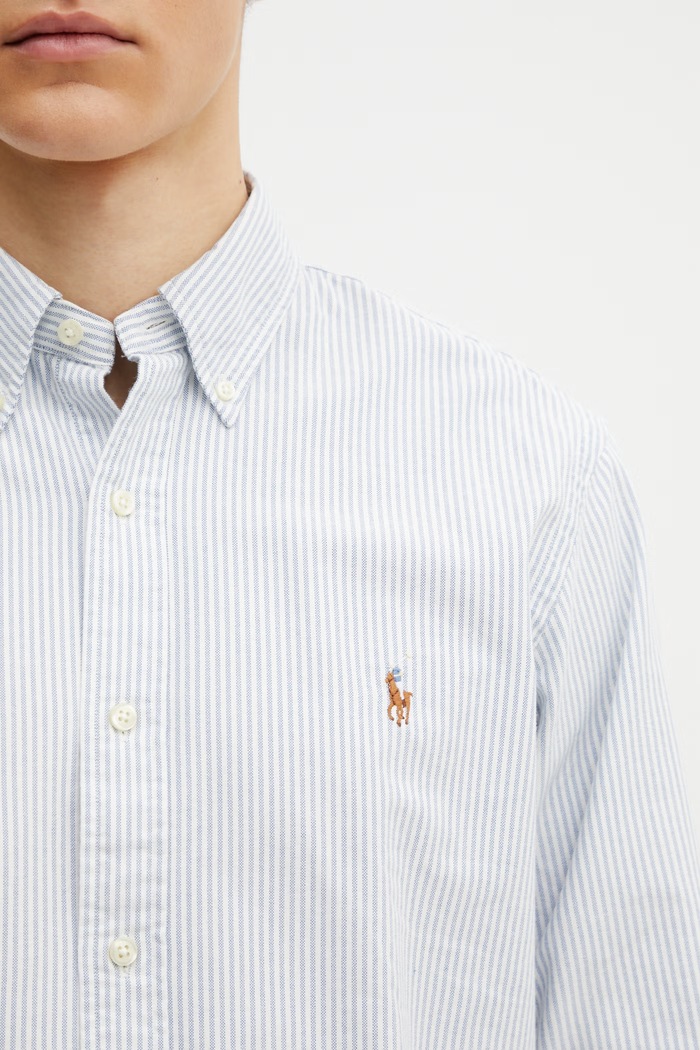 Polo Ralph Lauren cotton shirt blue 710792041