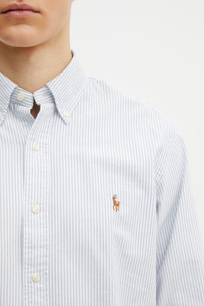 Polo Ralph Lauren cotton shirt blue 710792041