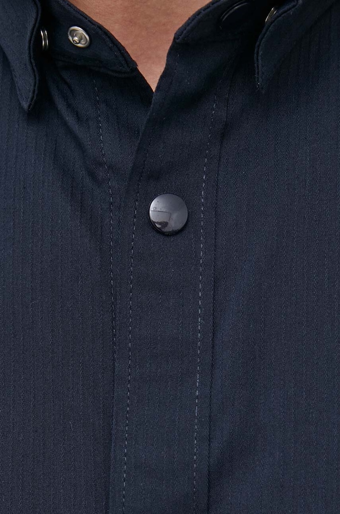 Armani Exchange camicia 8NZC34.ZNY2Z.NOS blu navy AA00