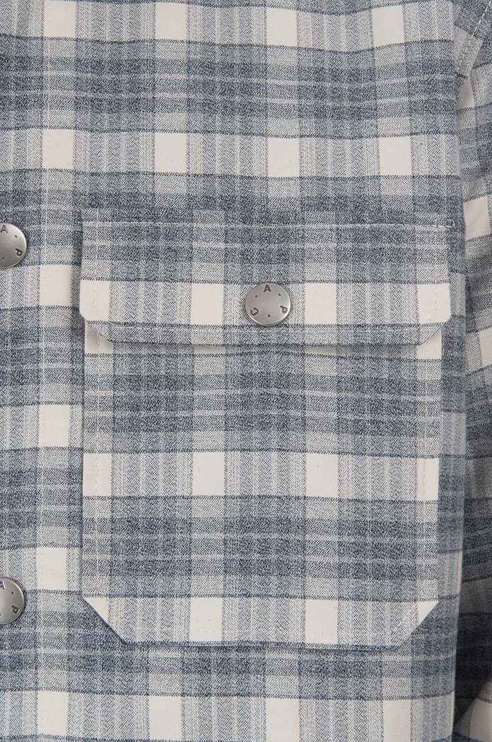 A.P.C. cămașă din bumbac Alex COGAX.H02625 gri