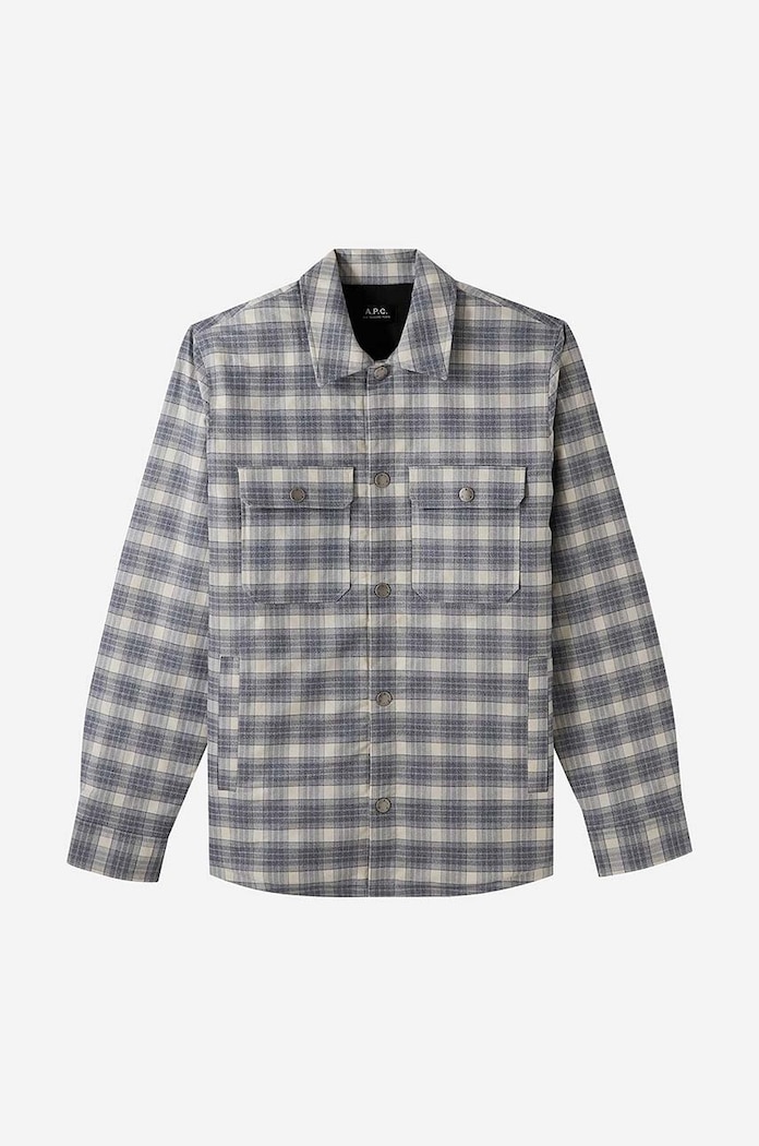 A.P.C. camicia in cotone Alex COGAX.H02625