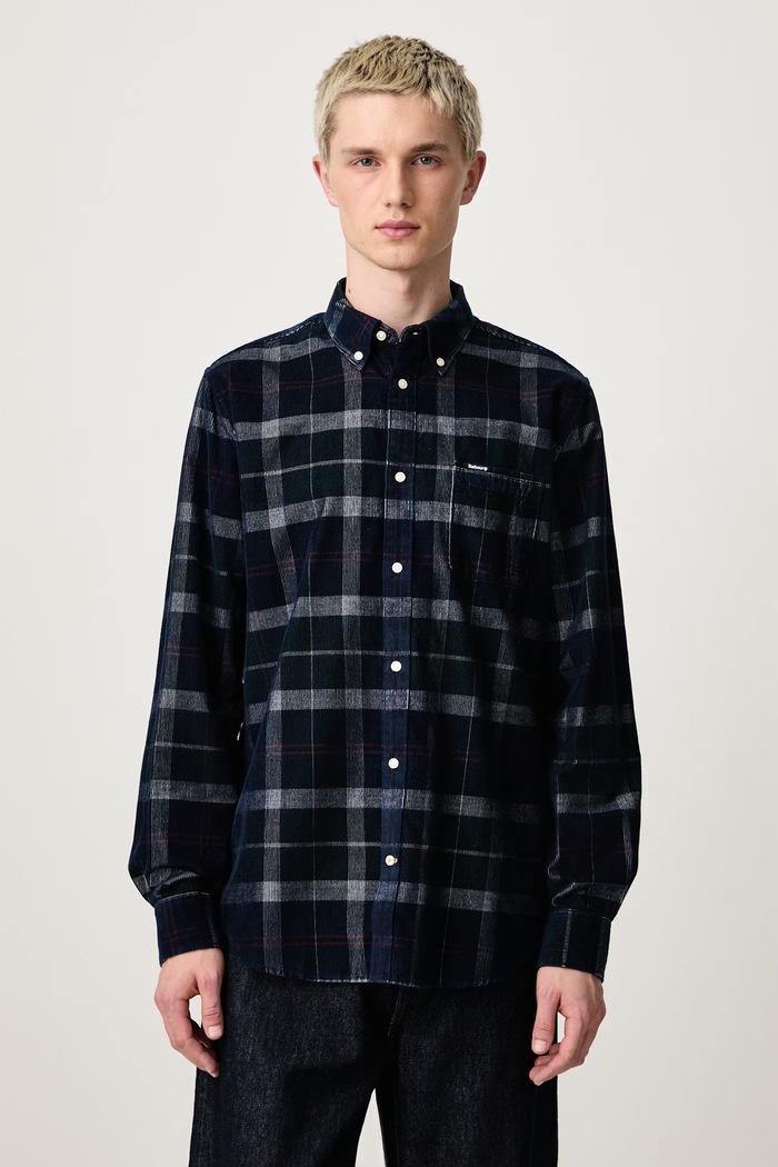 Barbour Koszula męska sztruksowa Blair Tailored Shirt multicolor MSH4986