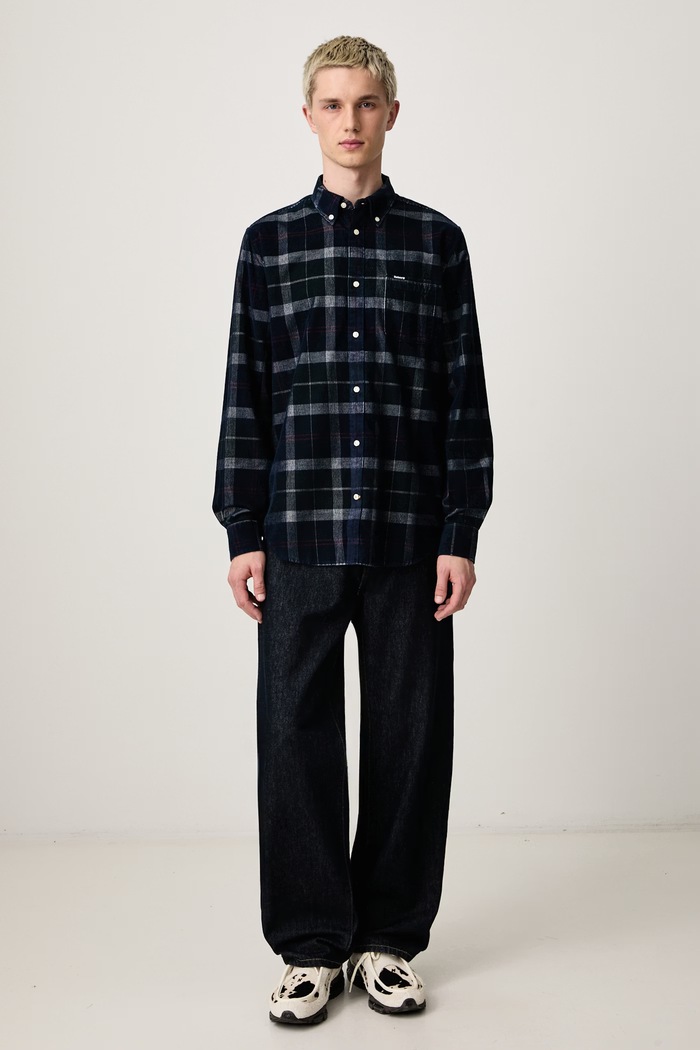 Barbour Koszula męska sztruksowa Blair Tailored Shirt MSH4986 multicolor AA00