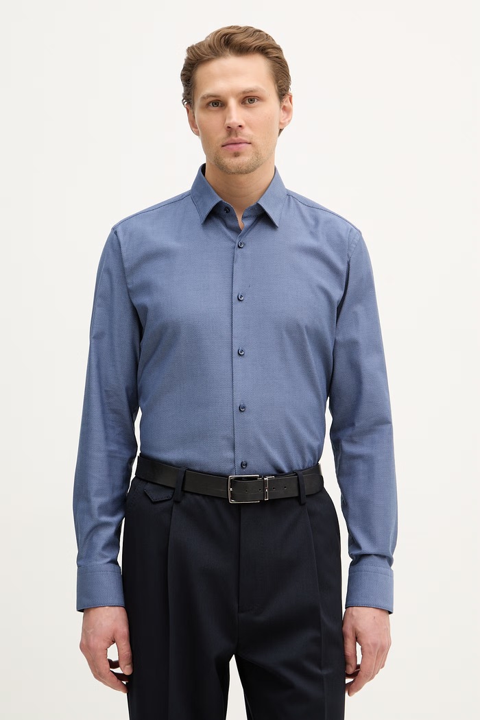 BOSS cămașă bleumarin 50490934