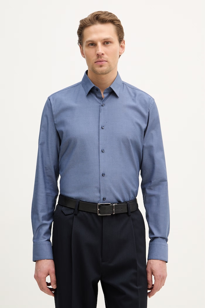 BOSS cămașă bleumarin 50490934