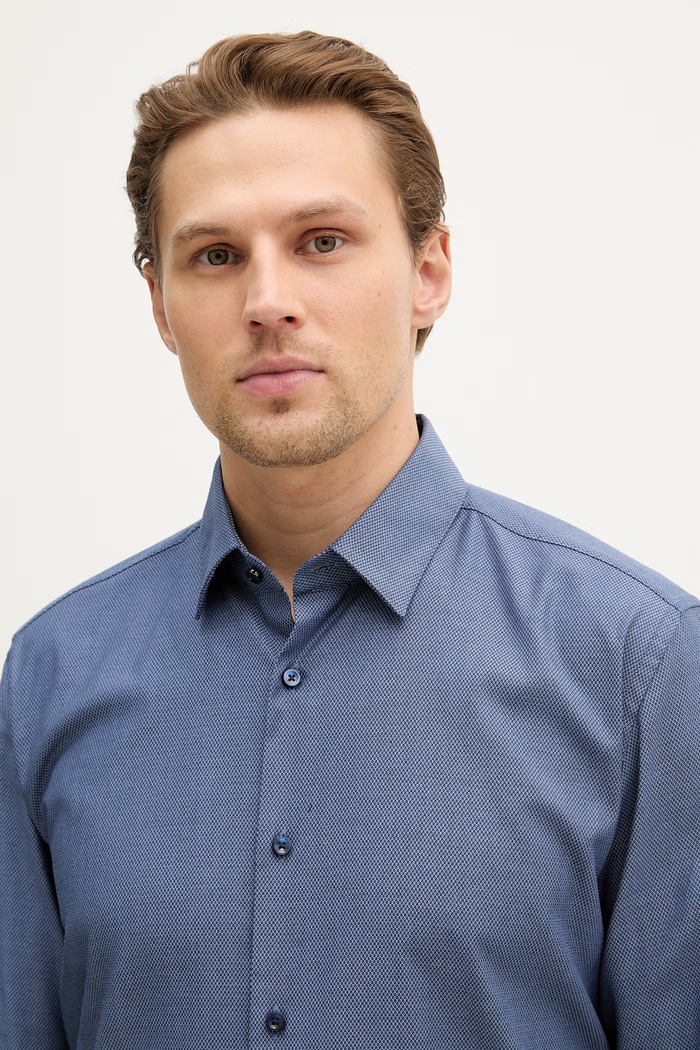 BOSS cămașă bleumarin 50490934