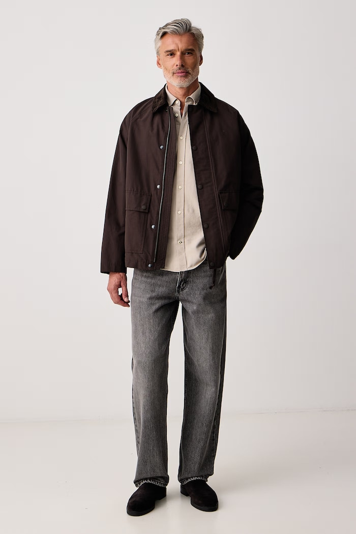 U.S. Polo Assn. Koszula męska bawełniana PEACHED OXFORD LS MUP3247 beżowy AA00