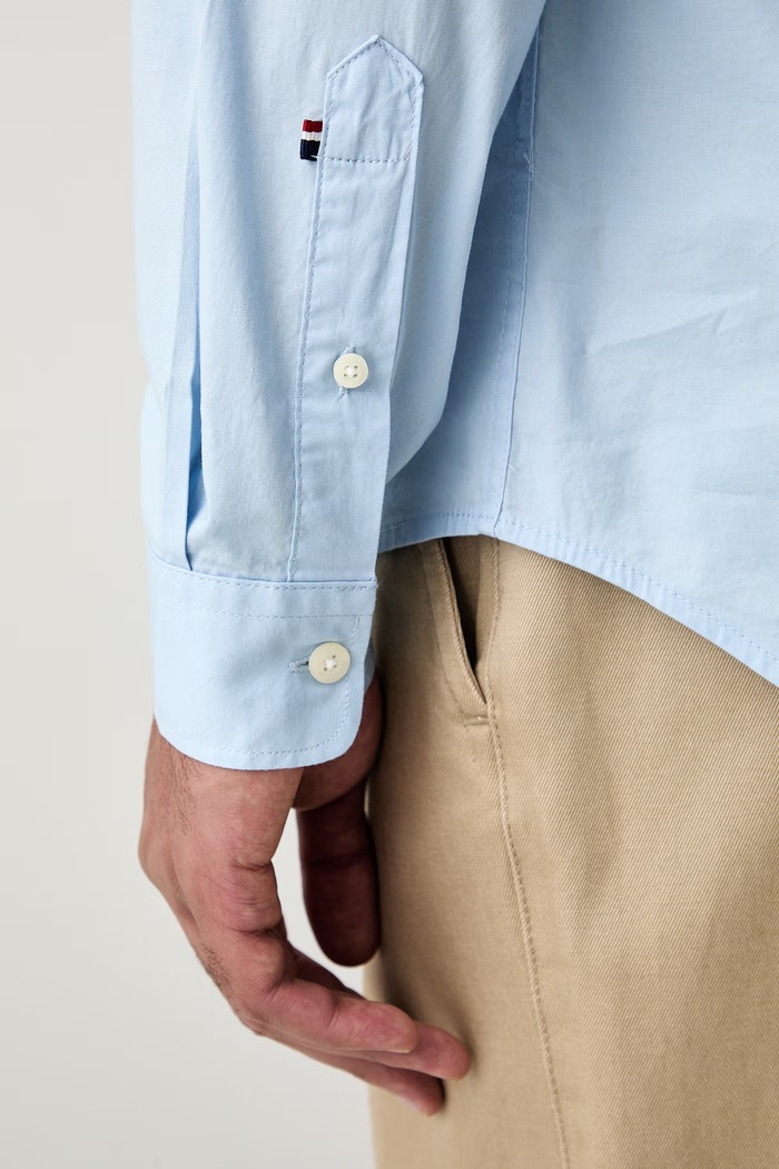 U.S. Polo Assn. koszula męska bawełniana STRETCH COTTON POPLIN MUP3249