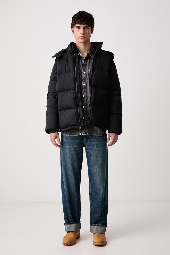Levi's Πουκάμισο ανδρικό ντένιμ MARIPOSA WORKER 0085D γκρί AA00