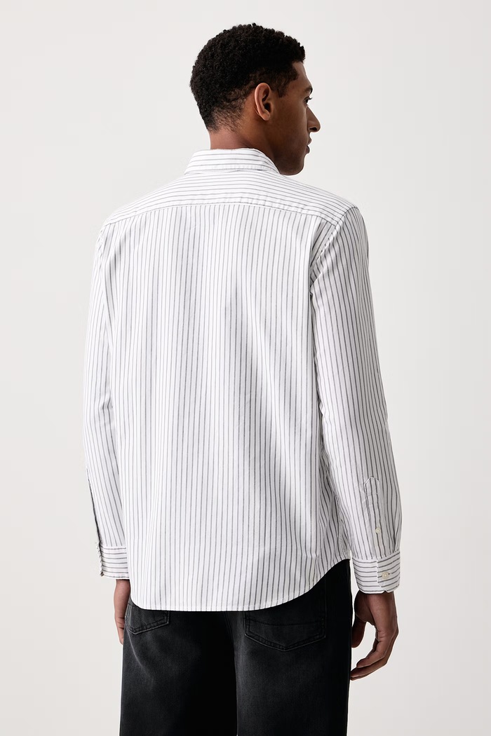 Odzież Levi's Koszula oxford męska bawełniana BATTERY HOUSEMARK STANDARD 0085A biały