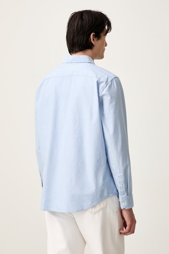 Oblečenie Levi's košeľa oxford pánska bavlnená BATTERY HOUSEMARK STANDARD 0085A modrá