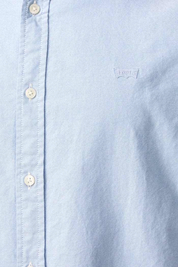 Levi's košeľa oxford pánska bavlnená BATTERY HOUSEMARK STANDARD 0085A modrá
