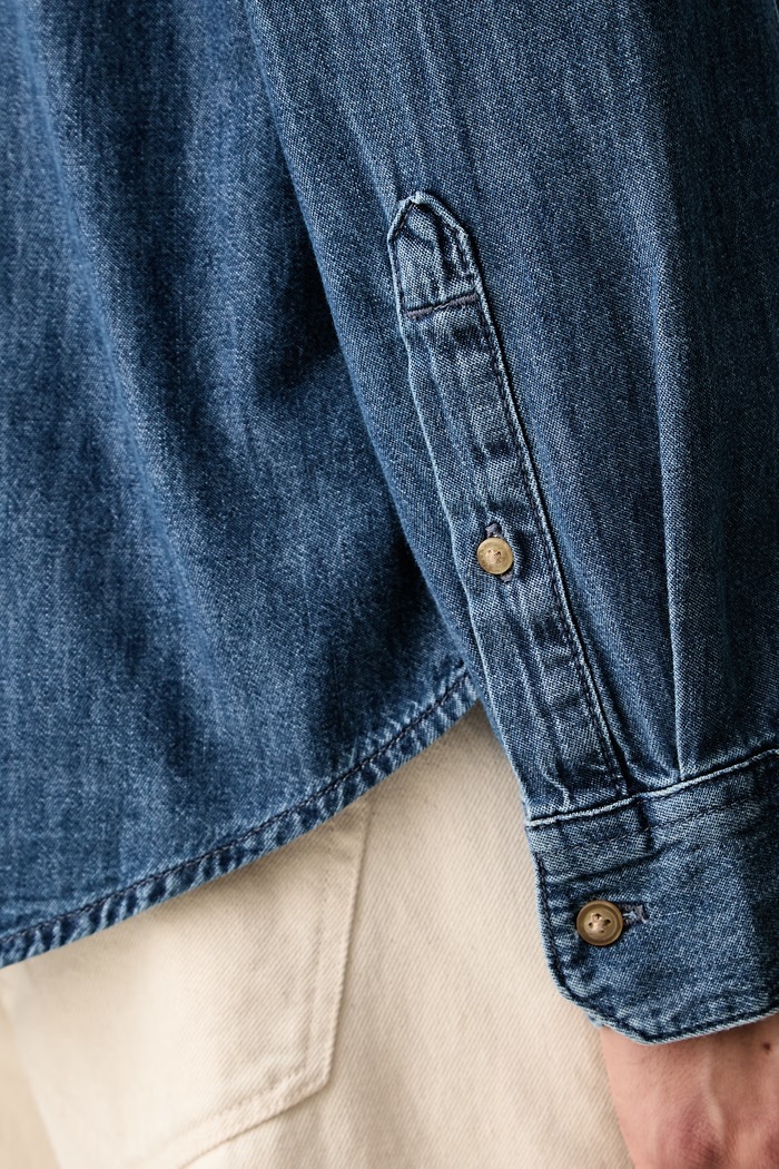 Levi's oxfordská košile pánská bavlněná BATTERY HOUSEMARK STANDARD 0085A modrá
