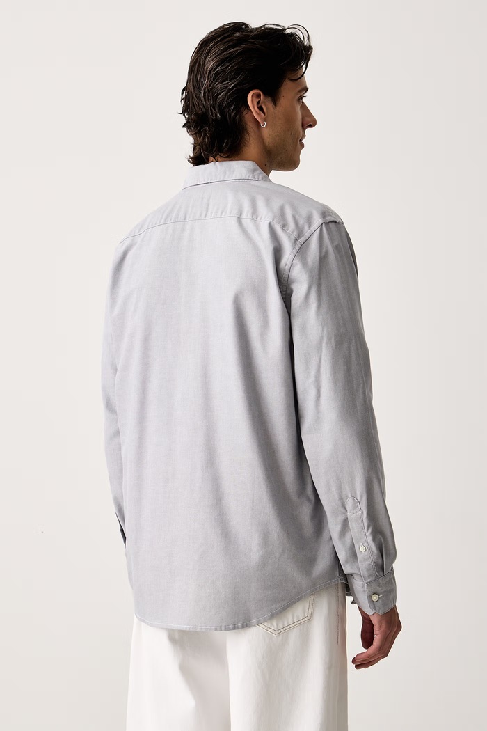 Odzież Levi's koszula oxford męska bawełniana BATTERY HOUSEMARK STANDARD 0085A niebieski