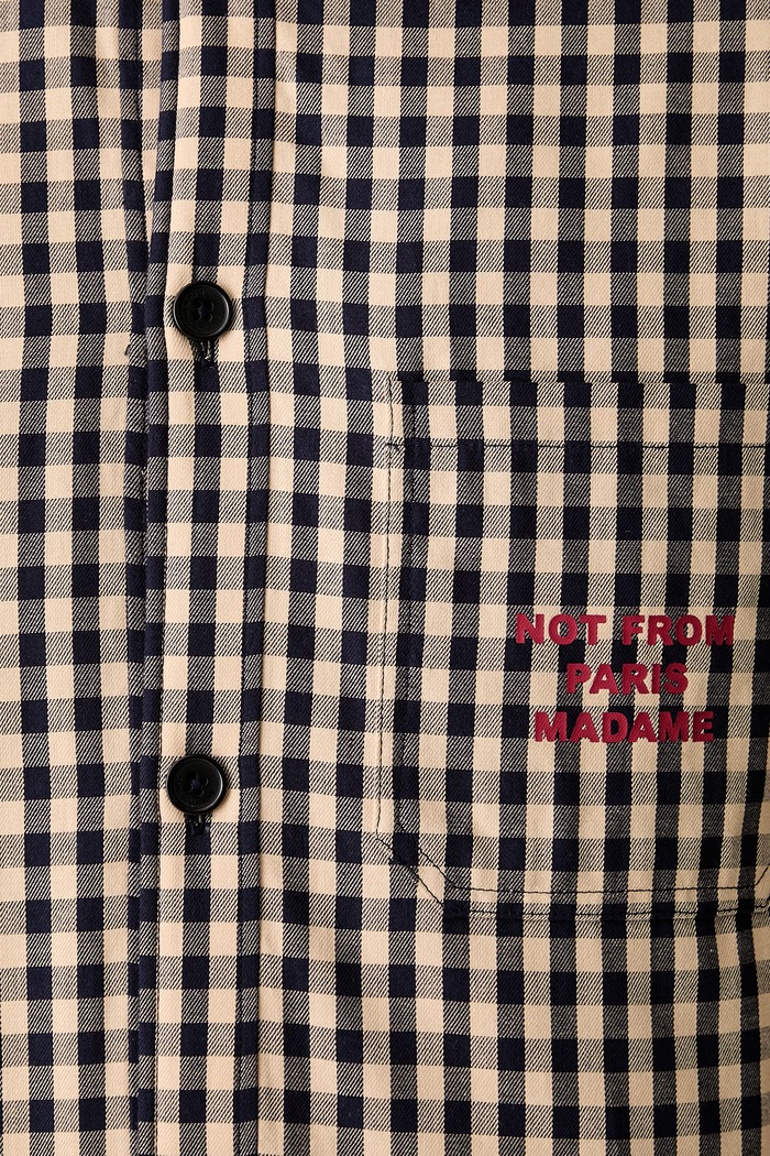 Drôle de Monsieur Slogan kurtka bawełniana męska PERM.SH270.CO310