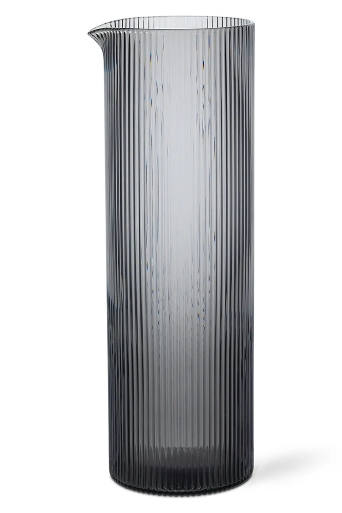 ferm LIVING decanter Ripple 1 L gray 1104270133