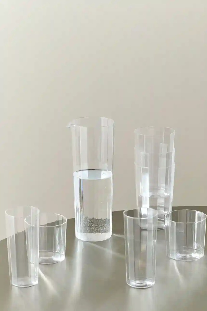 Bucătărie și bar HAY carafă Angle 900 ml AE938.A957.AH04 transparent