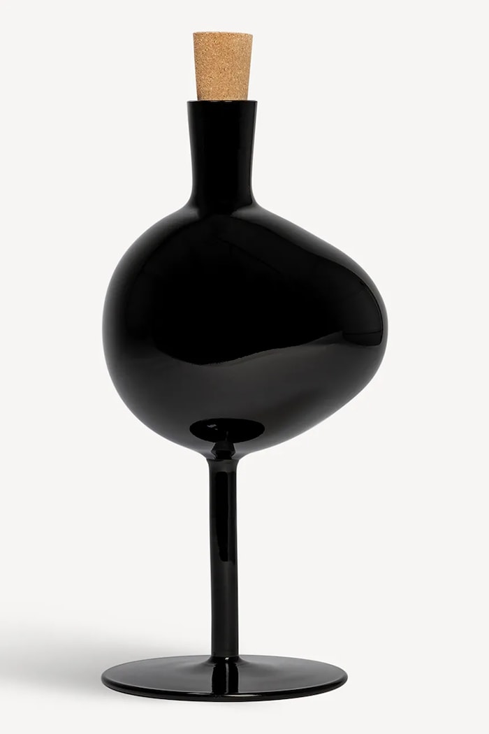 Kosta Boda carafă Bod 30,6 cm negru 7092204