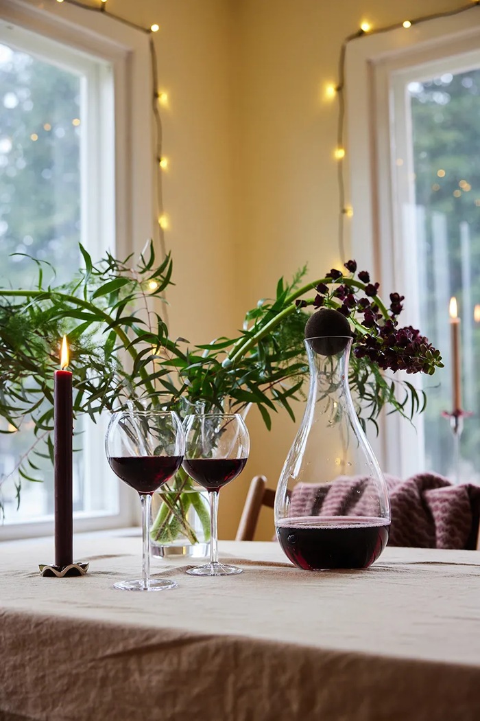 Bucătărie și bar Sagaform carafă de vin Nature 2 L 5018325 transparent