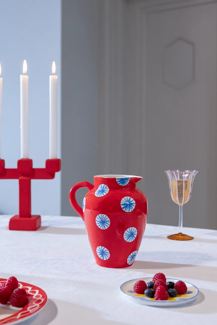 &k amsterdam carafă festivo red 1,5 L 2192.07 multicolor AA00
