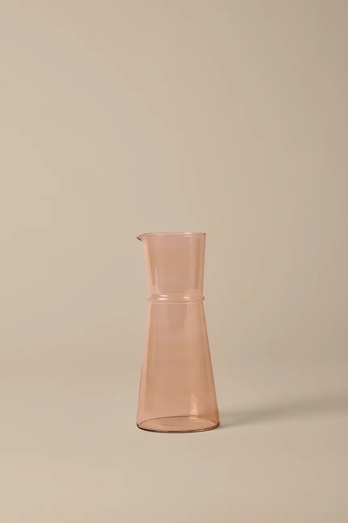 Ferm Living bokal od bojanog stakla 25 x 11 cm 1104272740 roza AA00